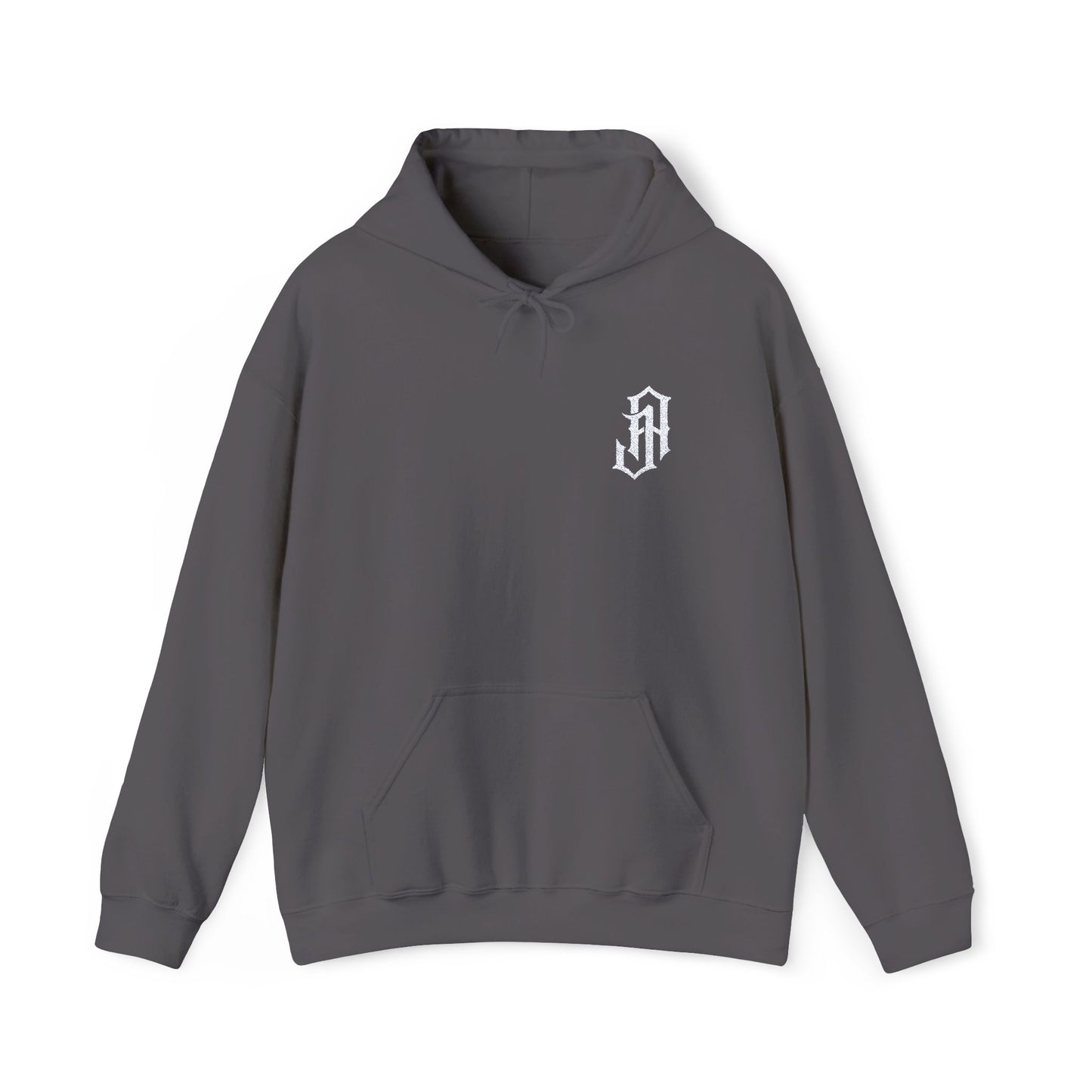 JA embroidered Hooded Sweatshirt