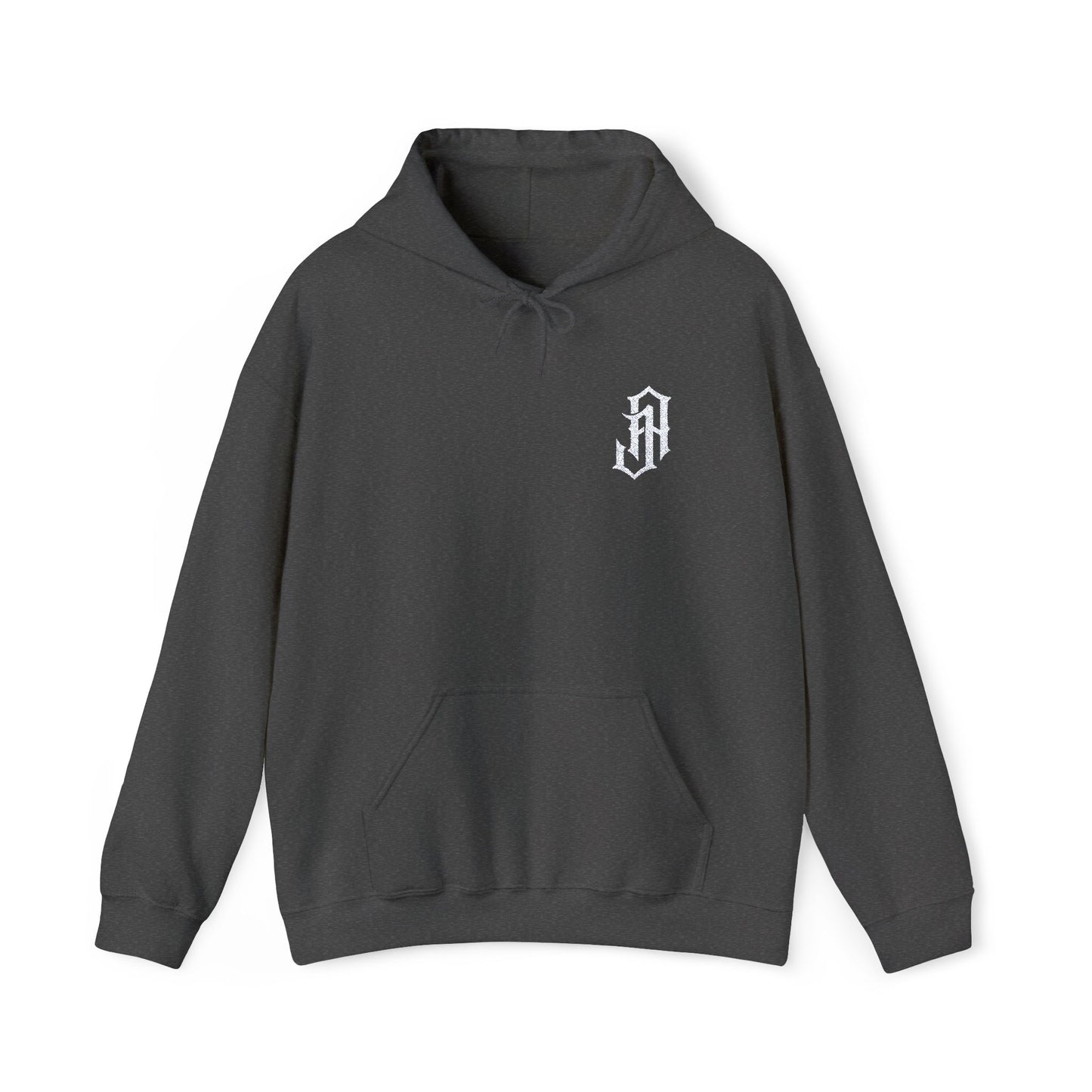 JA embroidered Hooded Sweatshirt