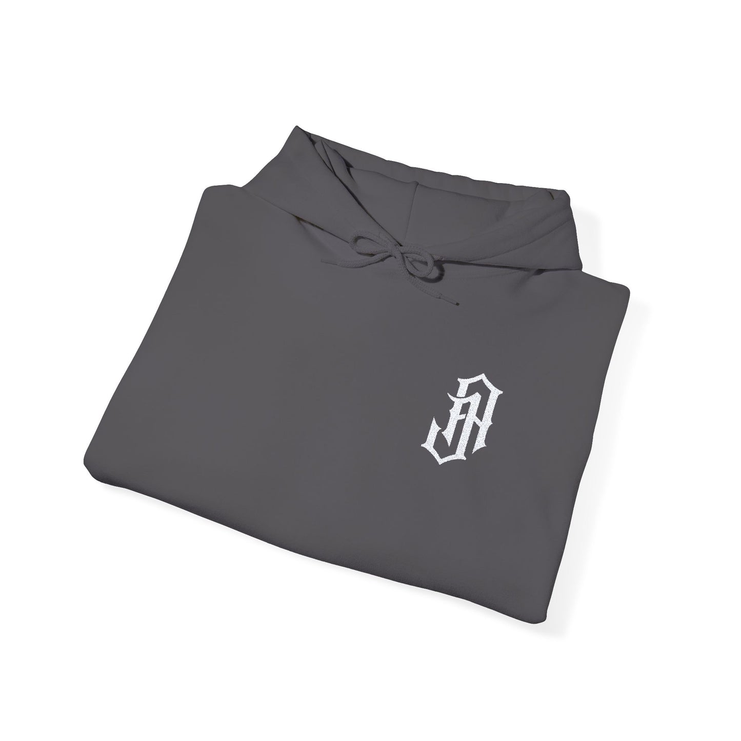 JA embroidered Hooded Sweatshirt