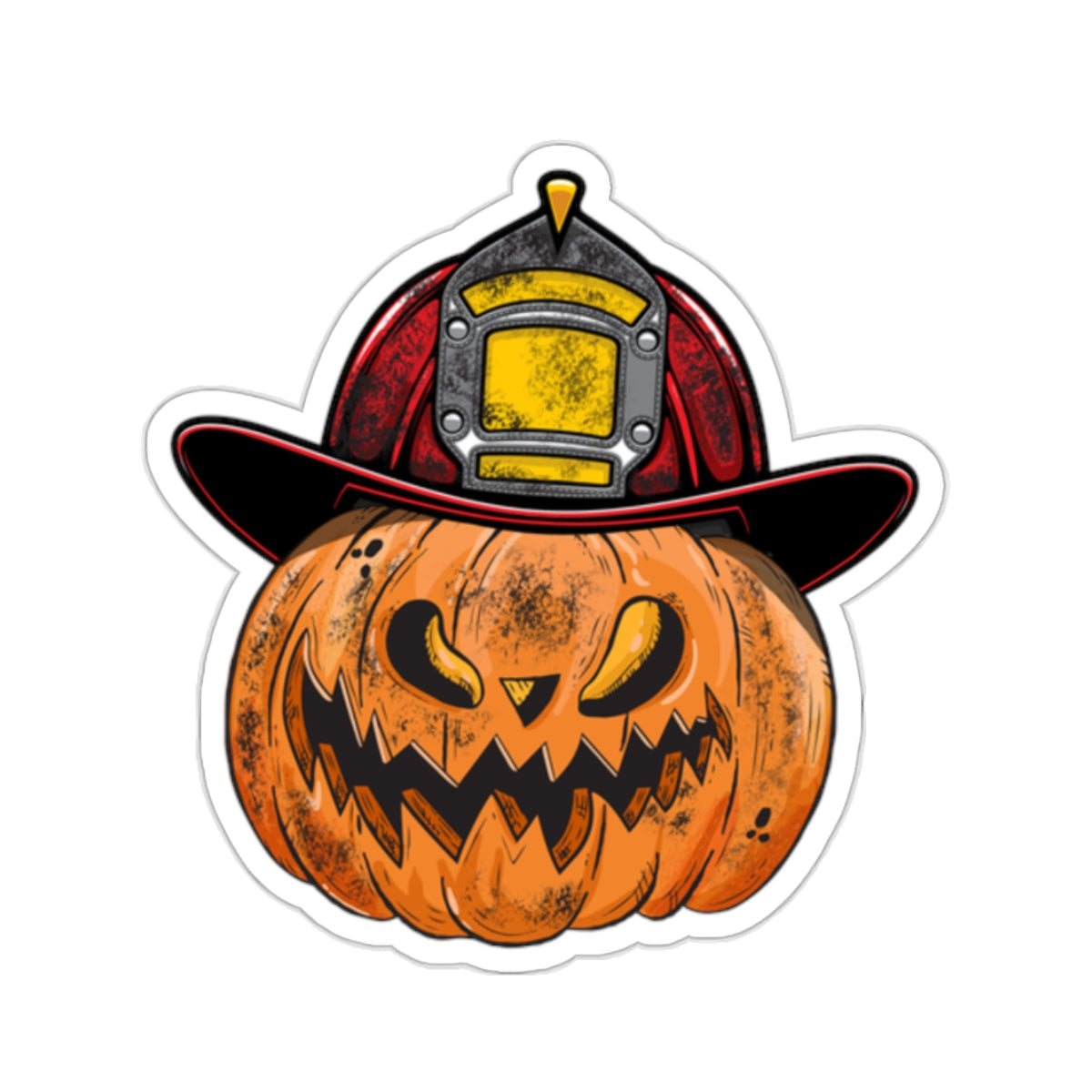 Smoky Pumpkin Sticker