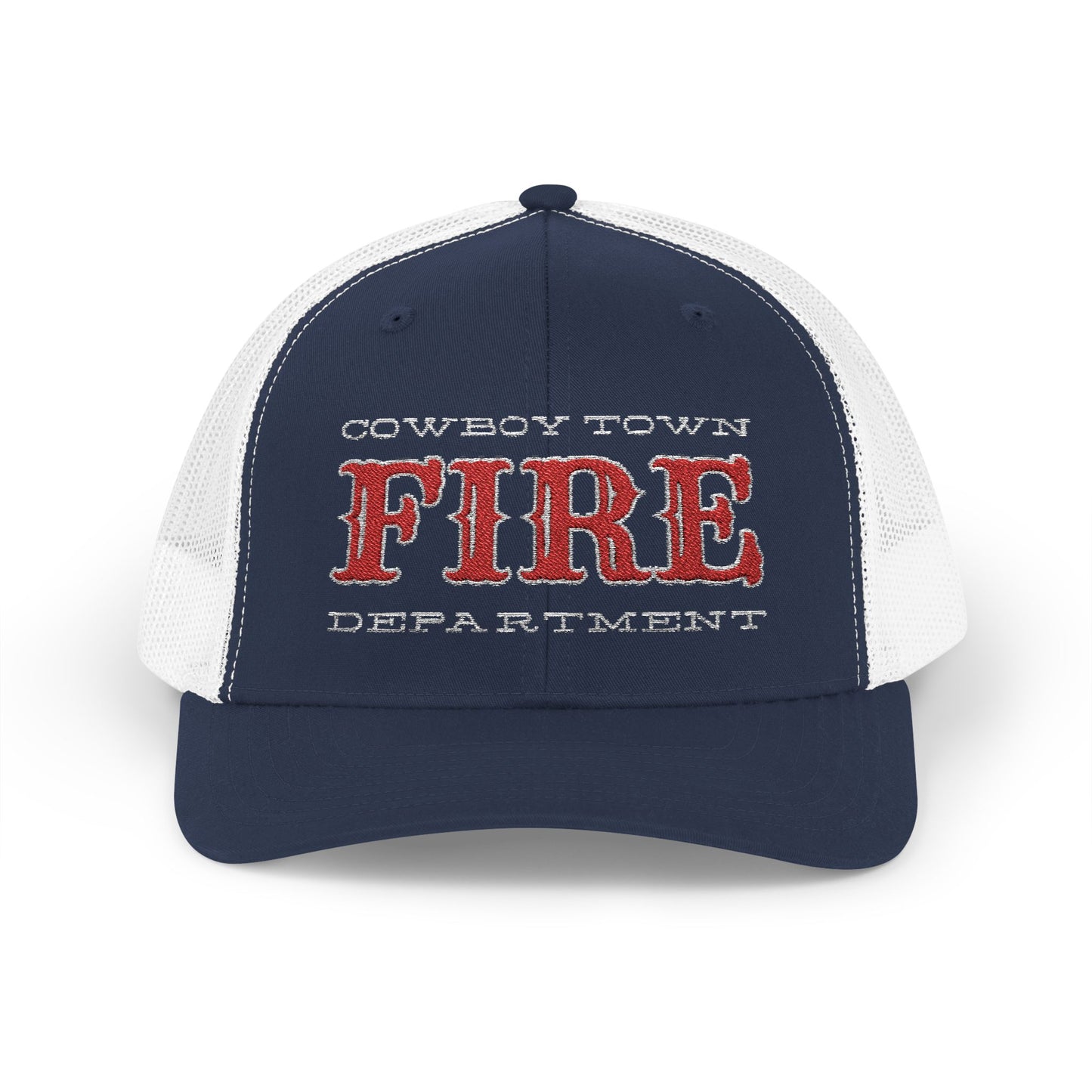 Cowboy Town Fire Department Trucker Hat