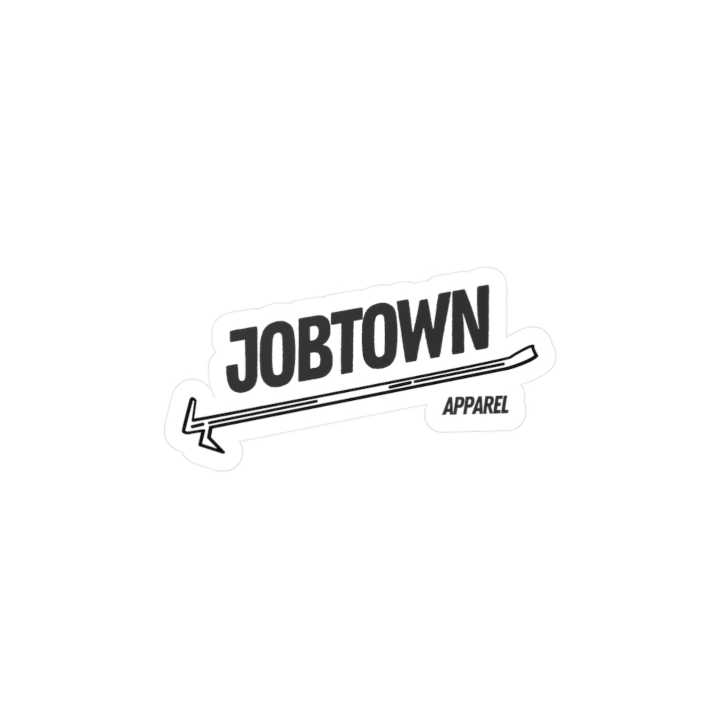 Jobtown Apparel hook Sticker