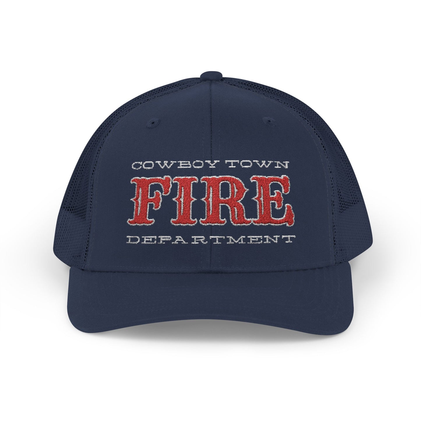 Cowboy Town Fire Department Trucker Hat