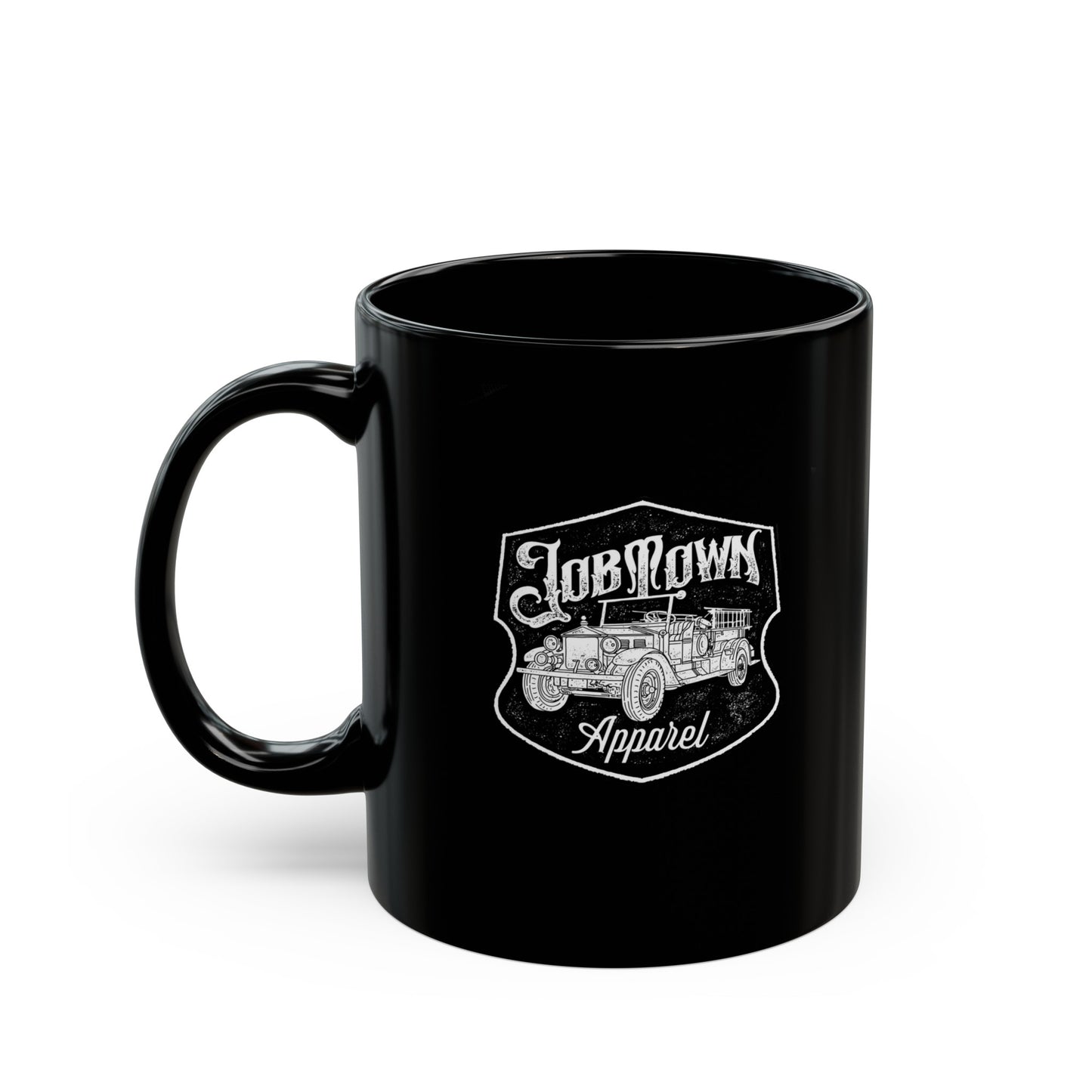 11oz Black Jobtown Apparel Mug