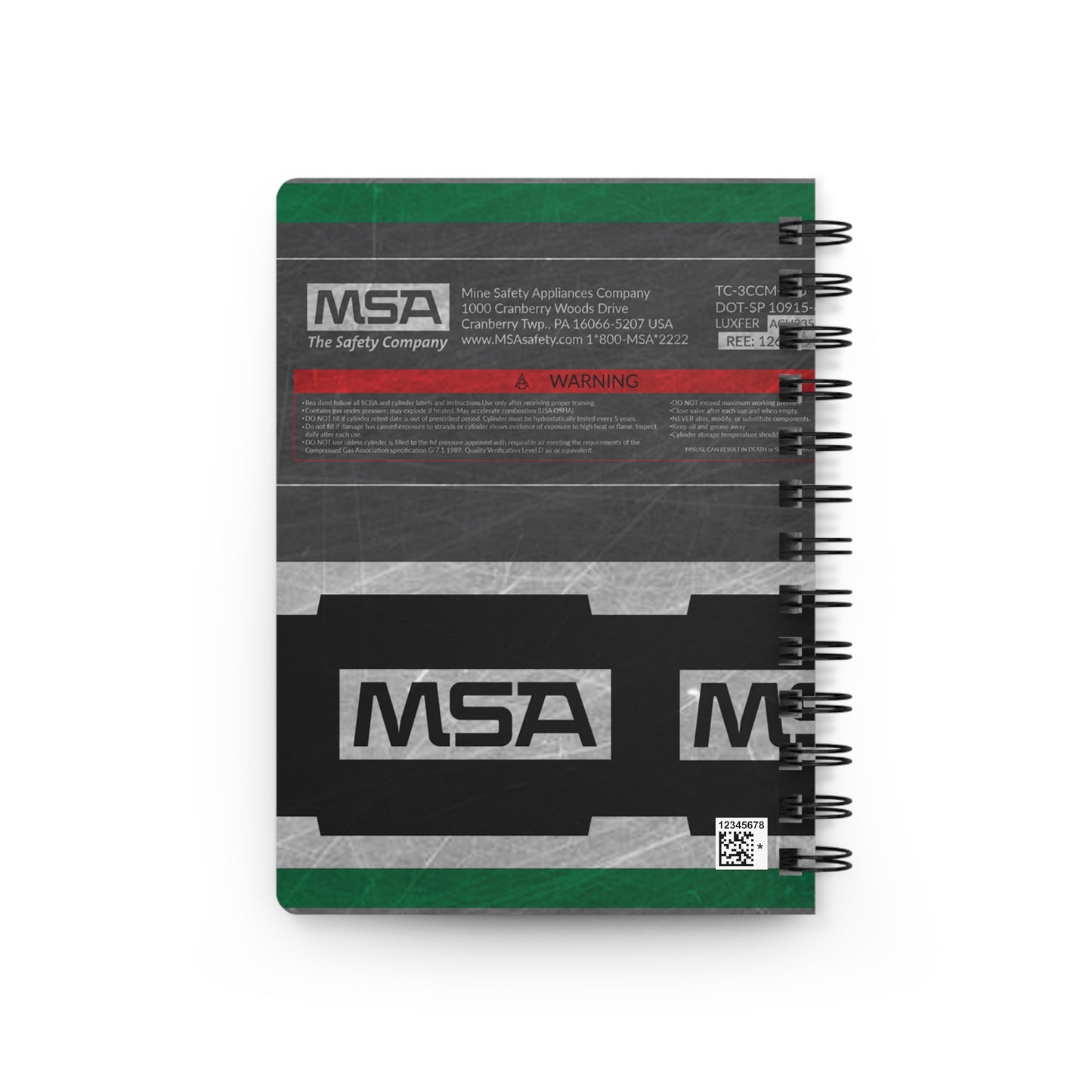 MSA Spiral Shift Journal