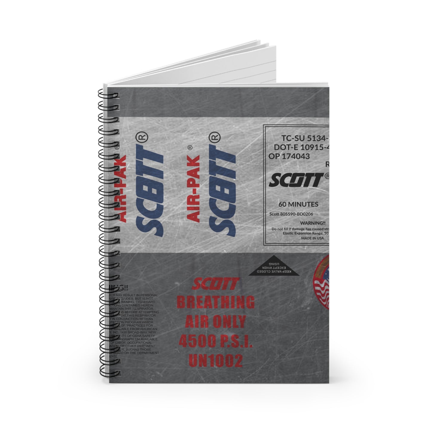 Spiral Scott Air Pack Company Journal