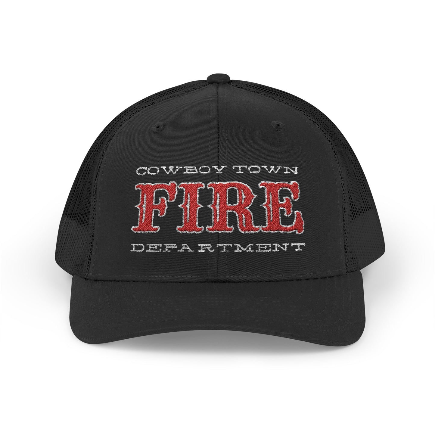 Cowboy Town Fire Department Trucker Hat