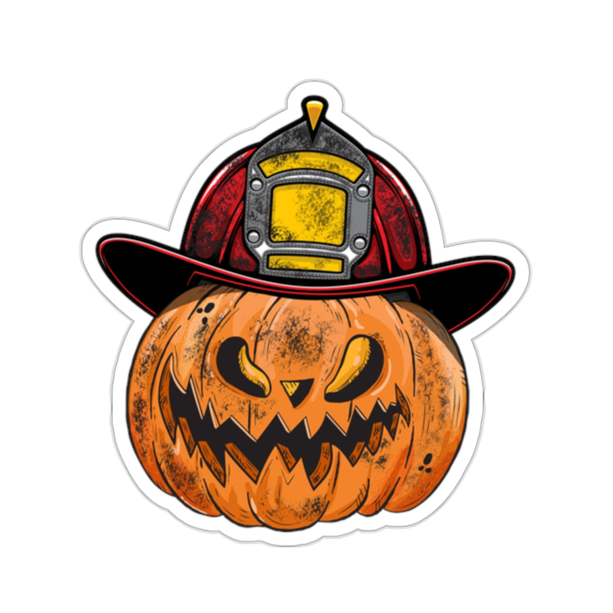 Smoky Pumpkin Sticker