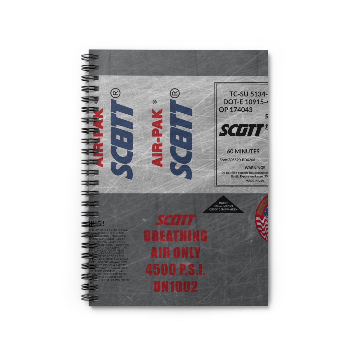 Spiral Scott Air Pack Company Journal