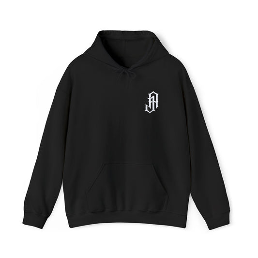 JA embroidered Hooded Sweatshirt